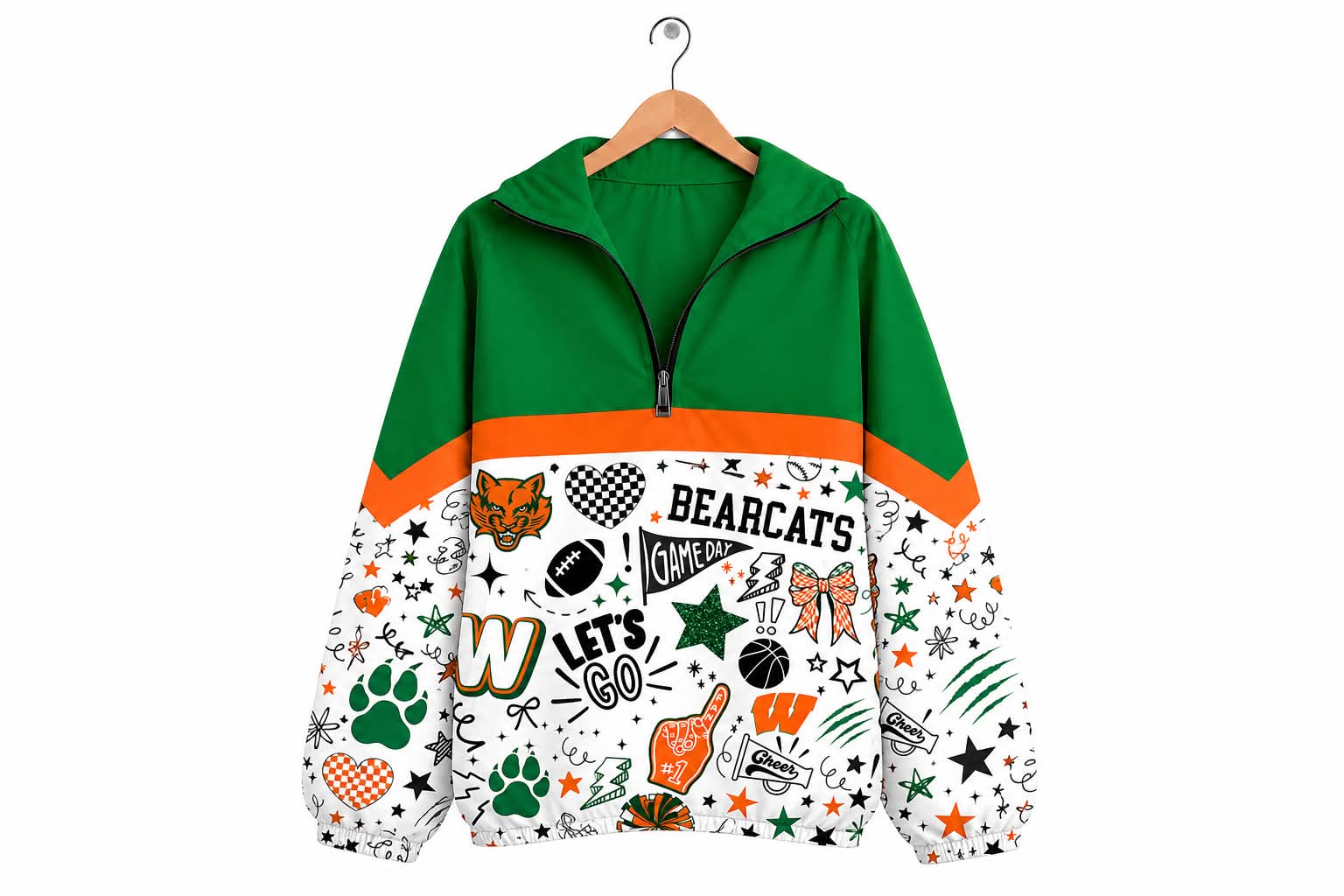 varsity doodle scuba jackets