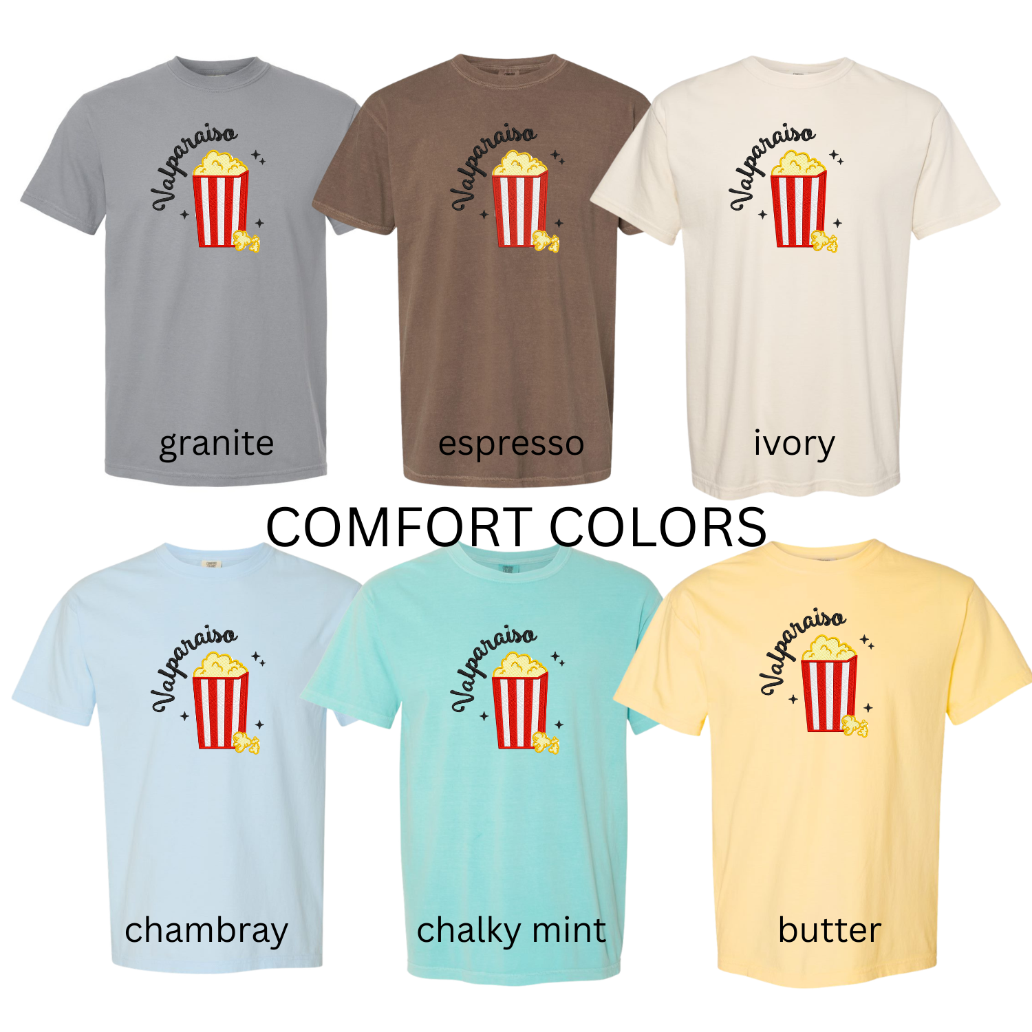 popcorn applique T
