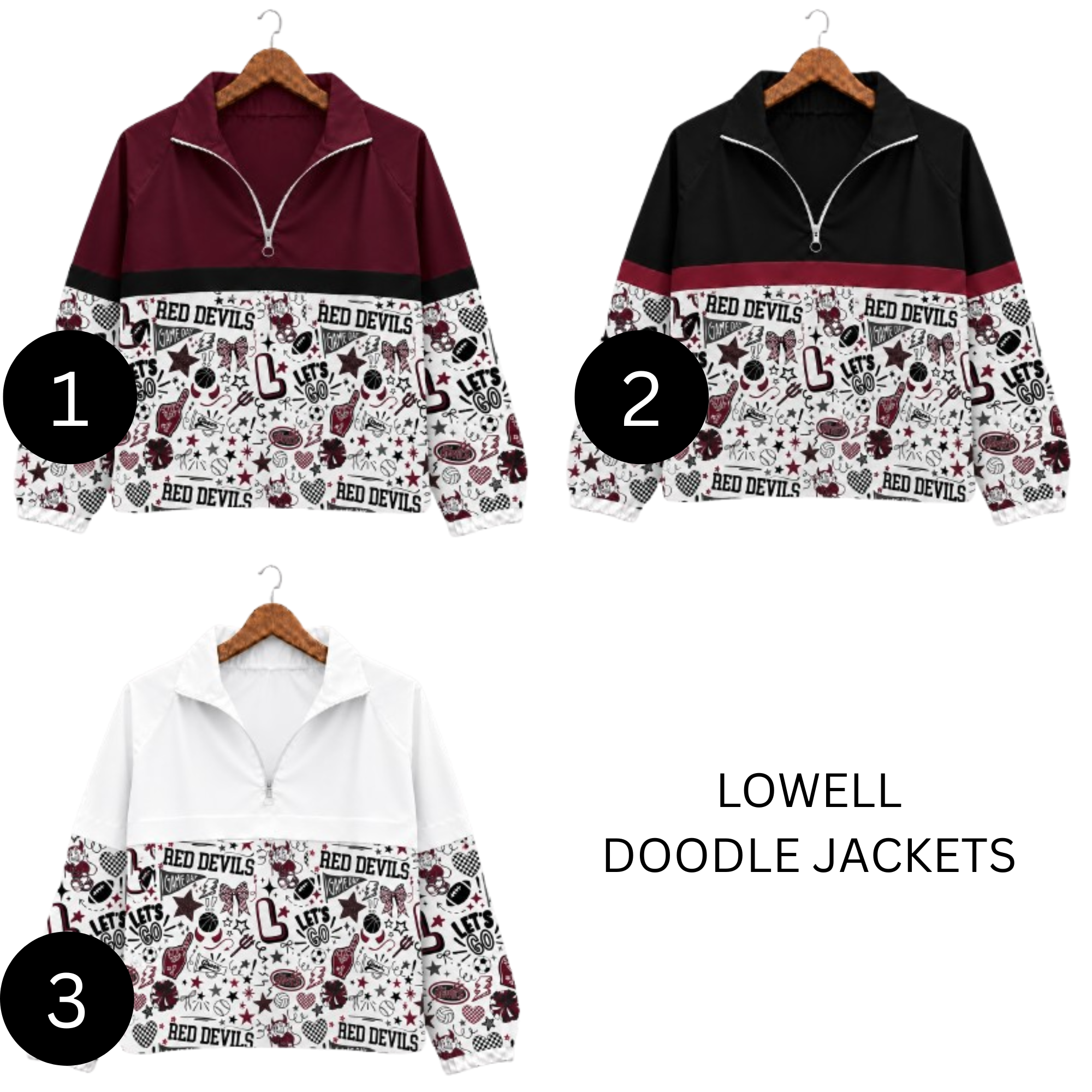 Lowell varsity doodle