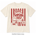 printed popcorn fest T