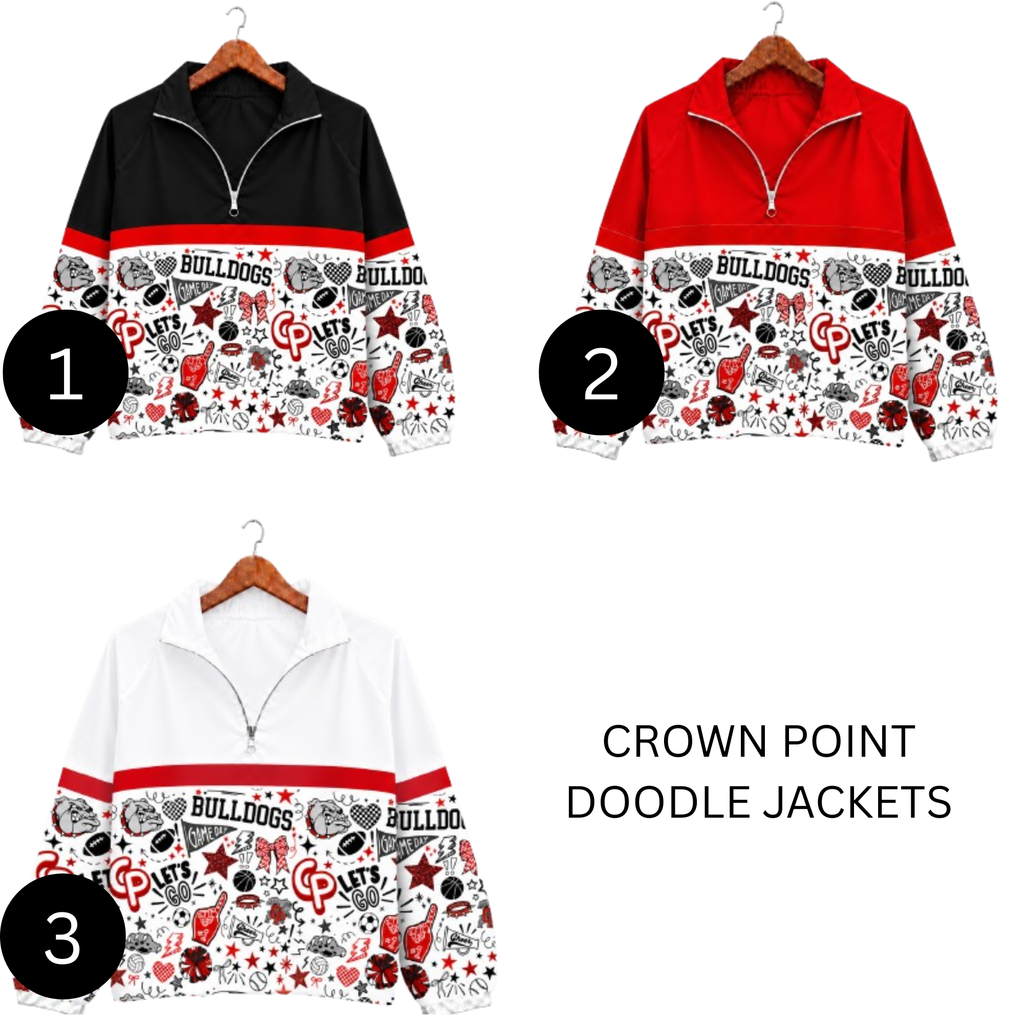 Crown Point varsity doodle
