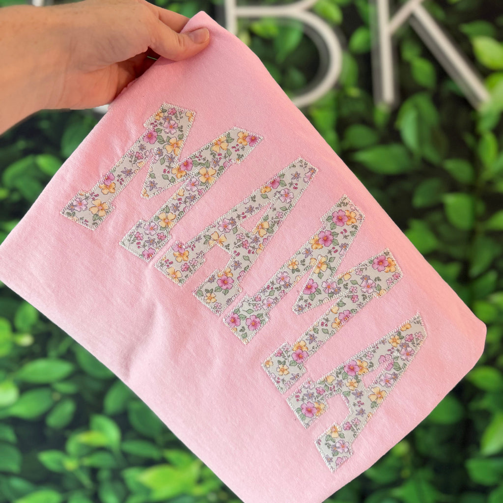 MAMA pink floral