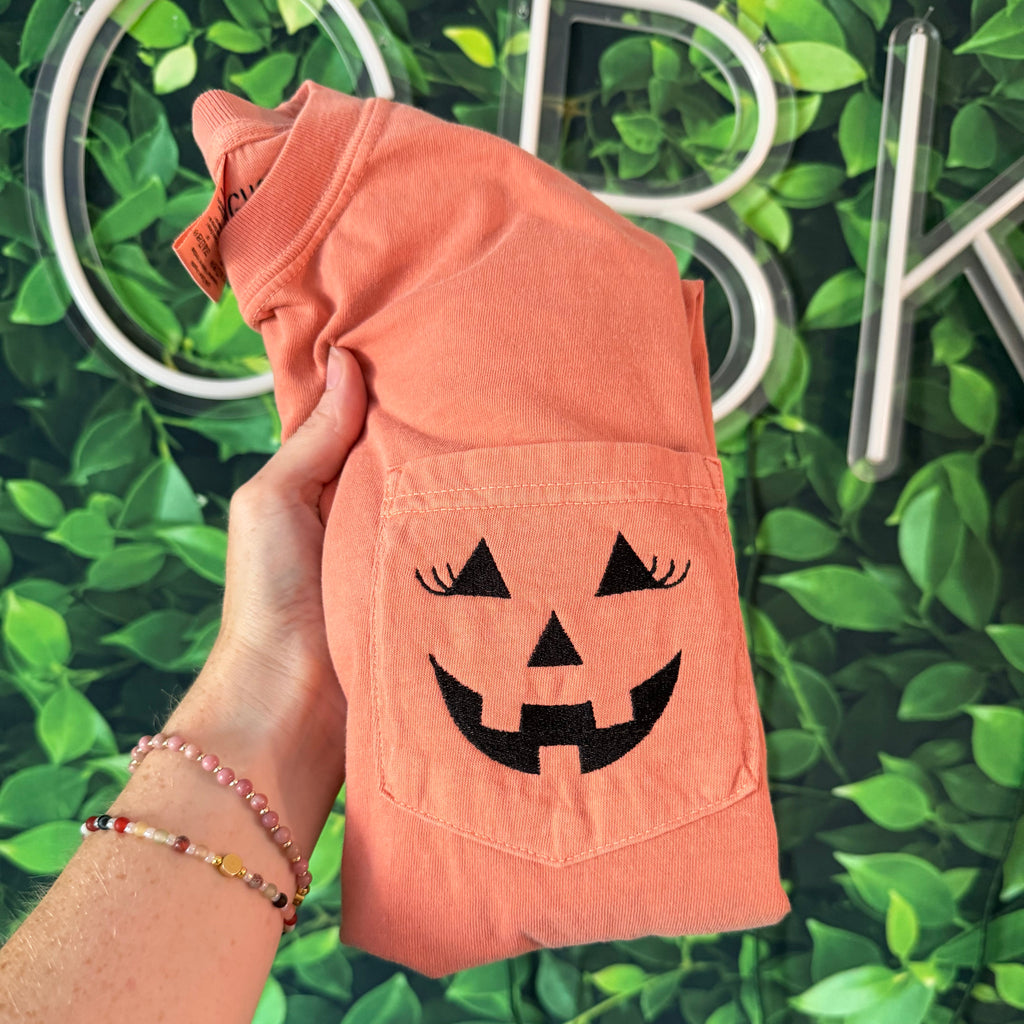 Jack o lantern Pocket T
