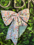 quilted reversable door bow