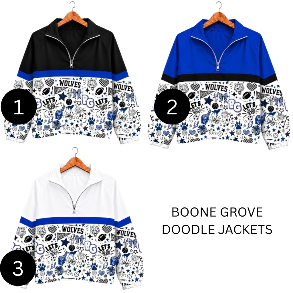 Boone Grove varsity doodle