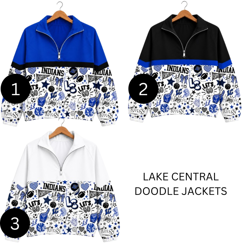 Lake Central varsity doodle