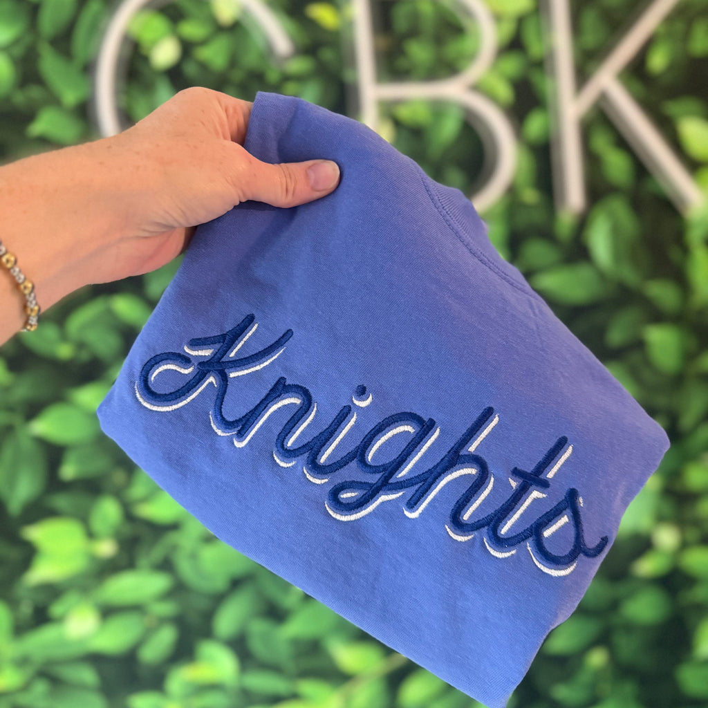 Knights double satin T