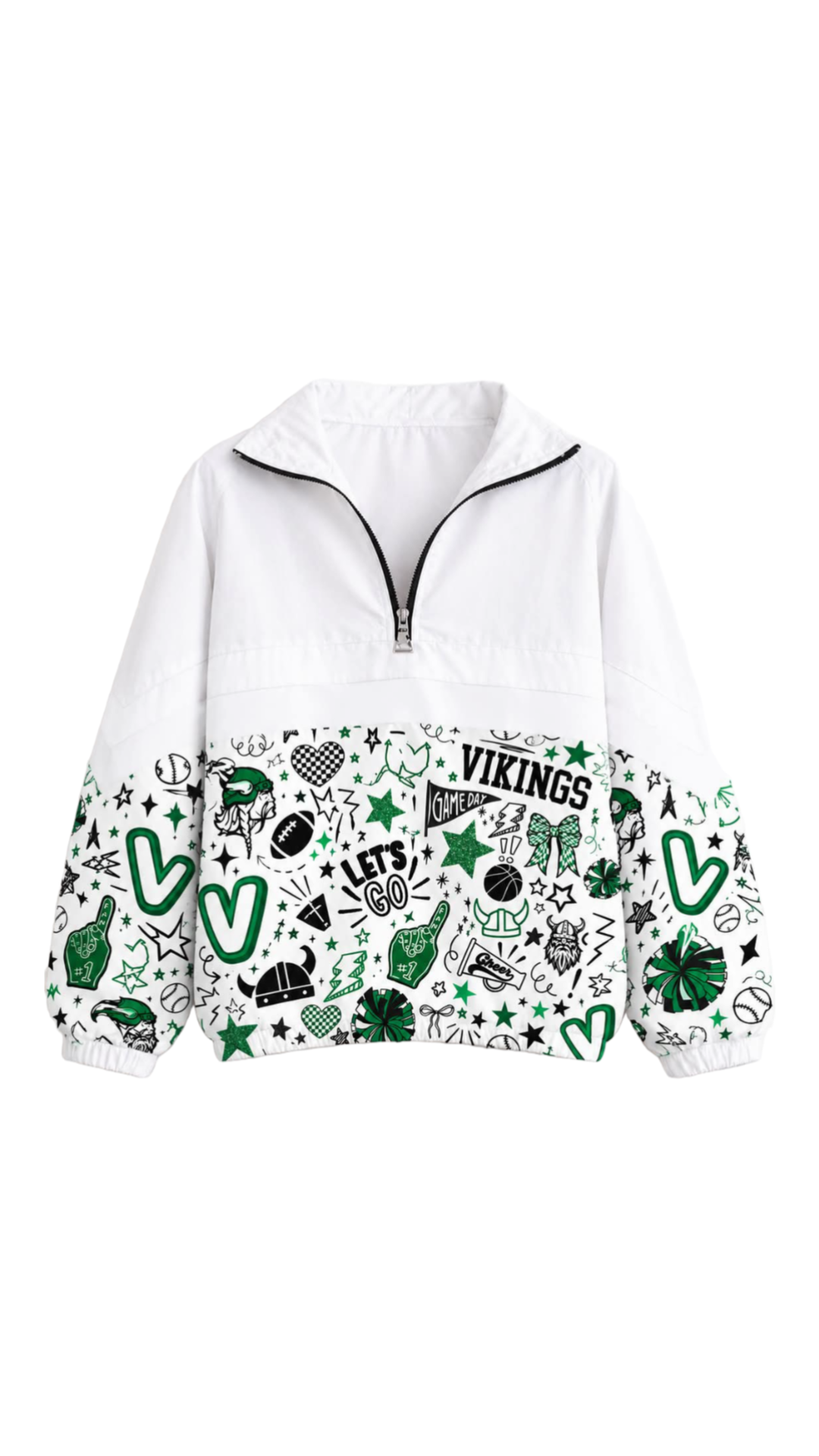varsity doodle scuba jackets