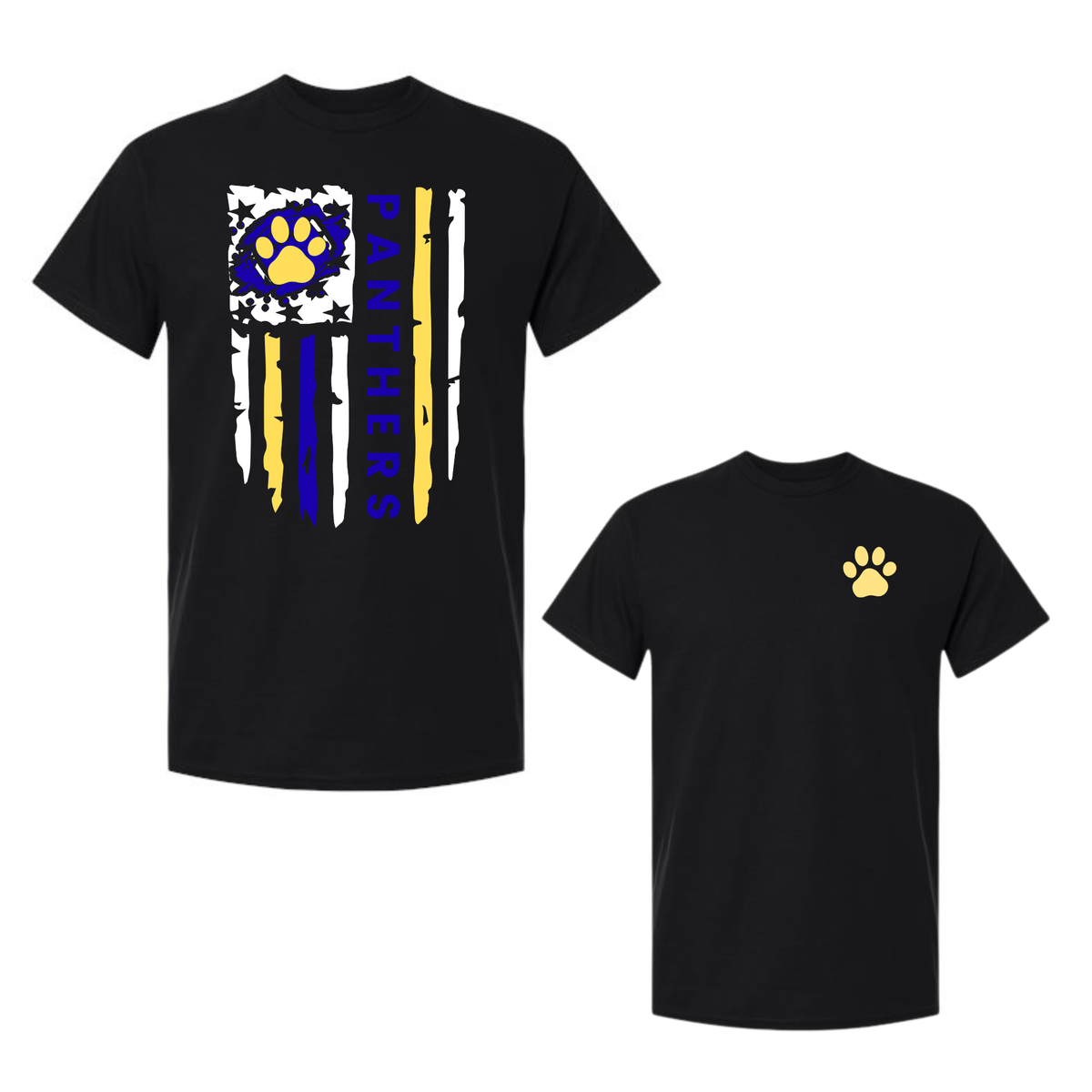 PLE printed flag