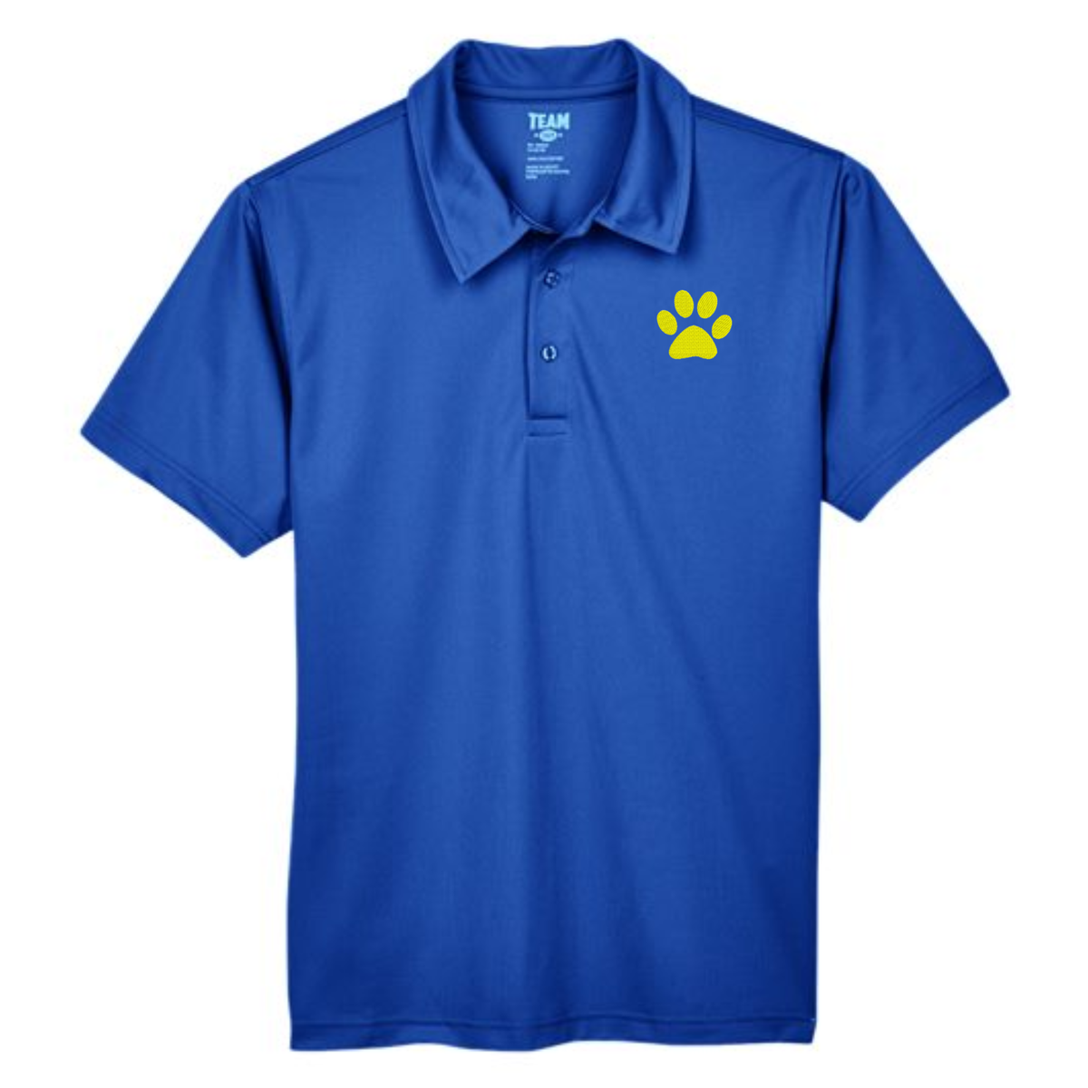 pawprint mens polo