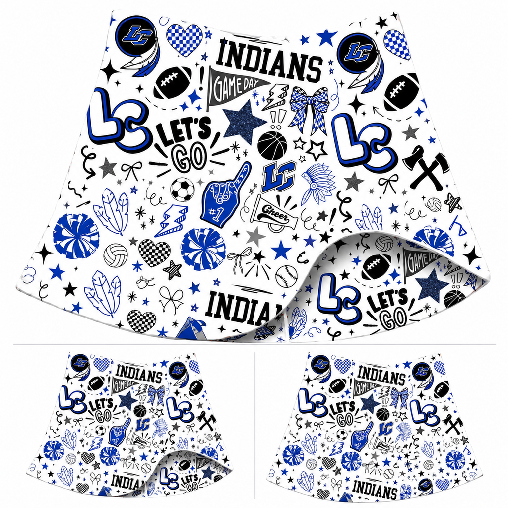 Lake Central varsity doodle