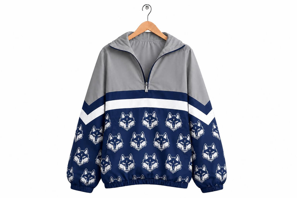 Michigan City wolves scuba jacket