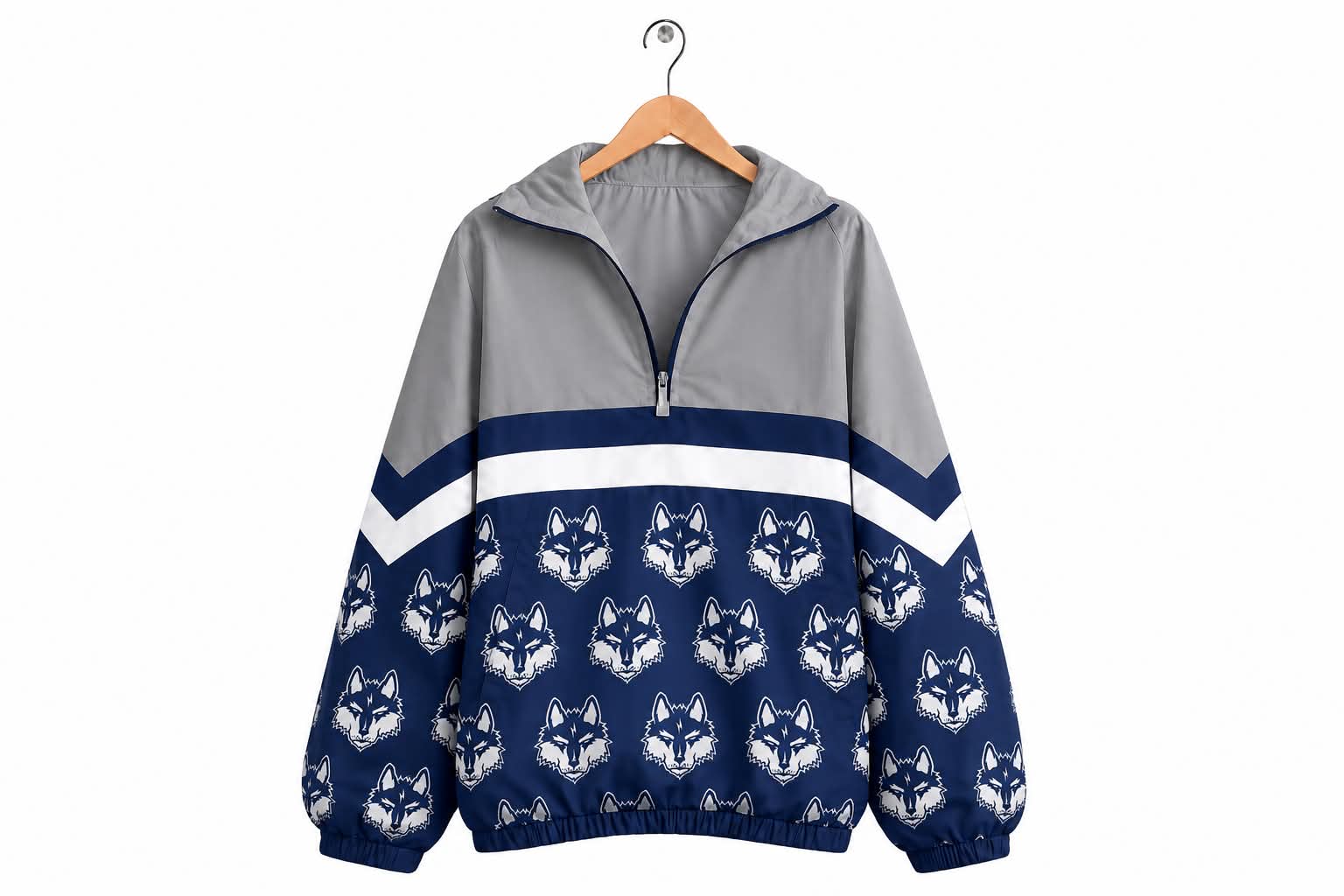 Michigan City wolves scuba jacket