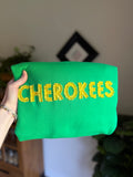 Cherokees fringe crewneck