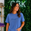 Knights double satin T