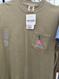 patriotic sailboat T