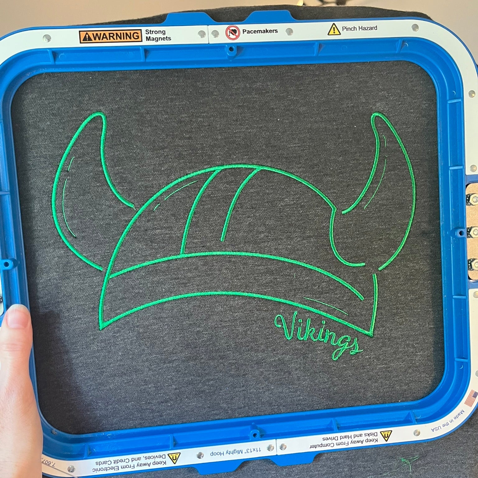 vintage viking mascot