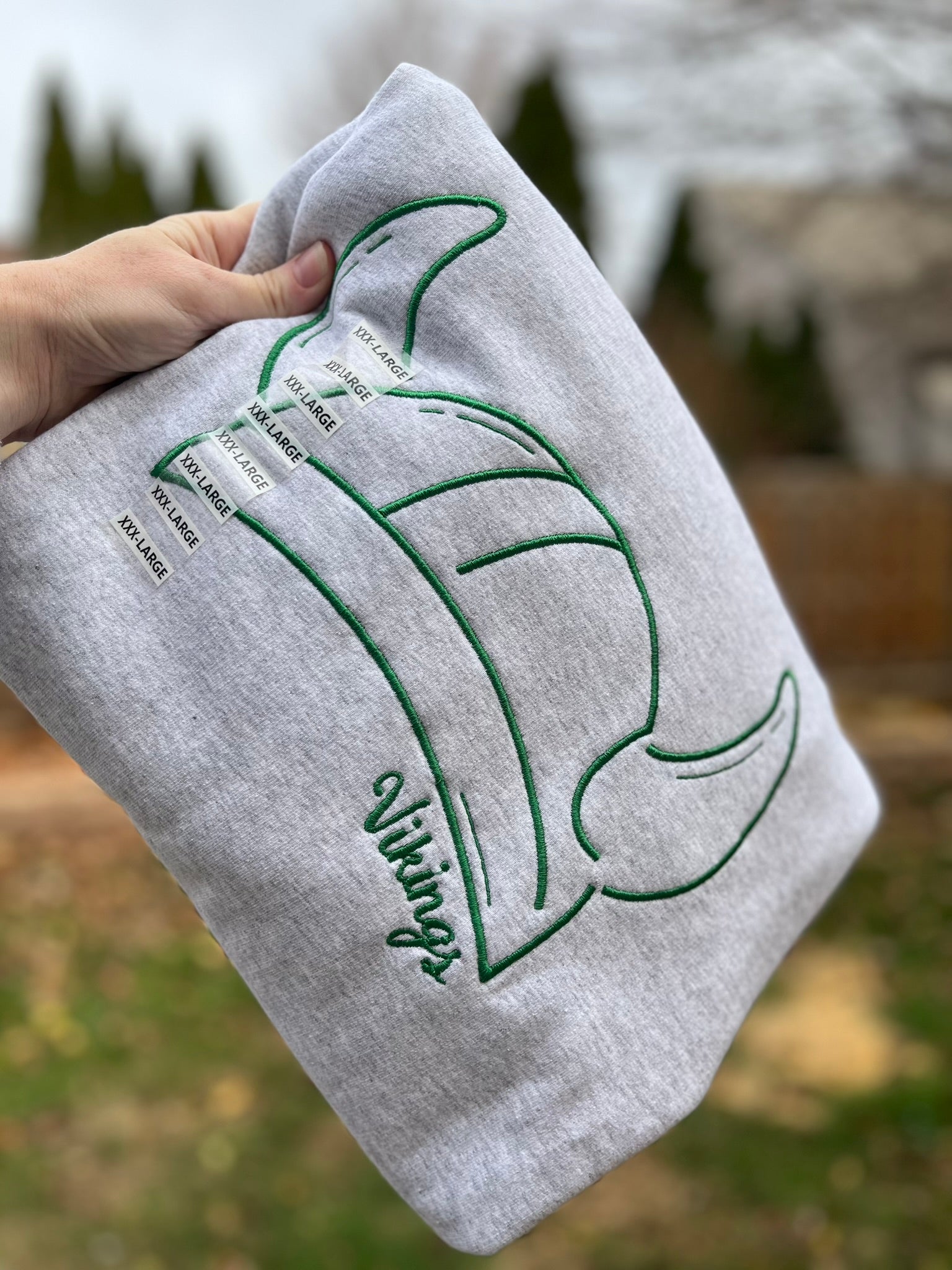 vintage viking mascot