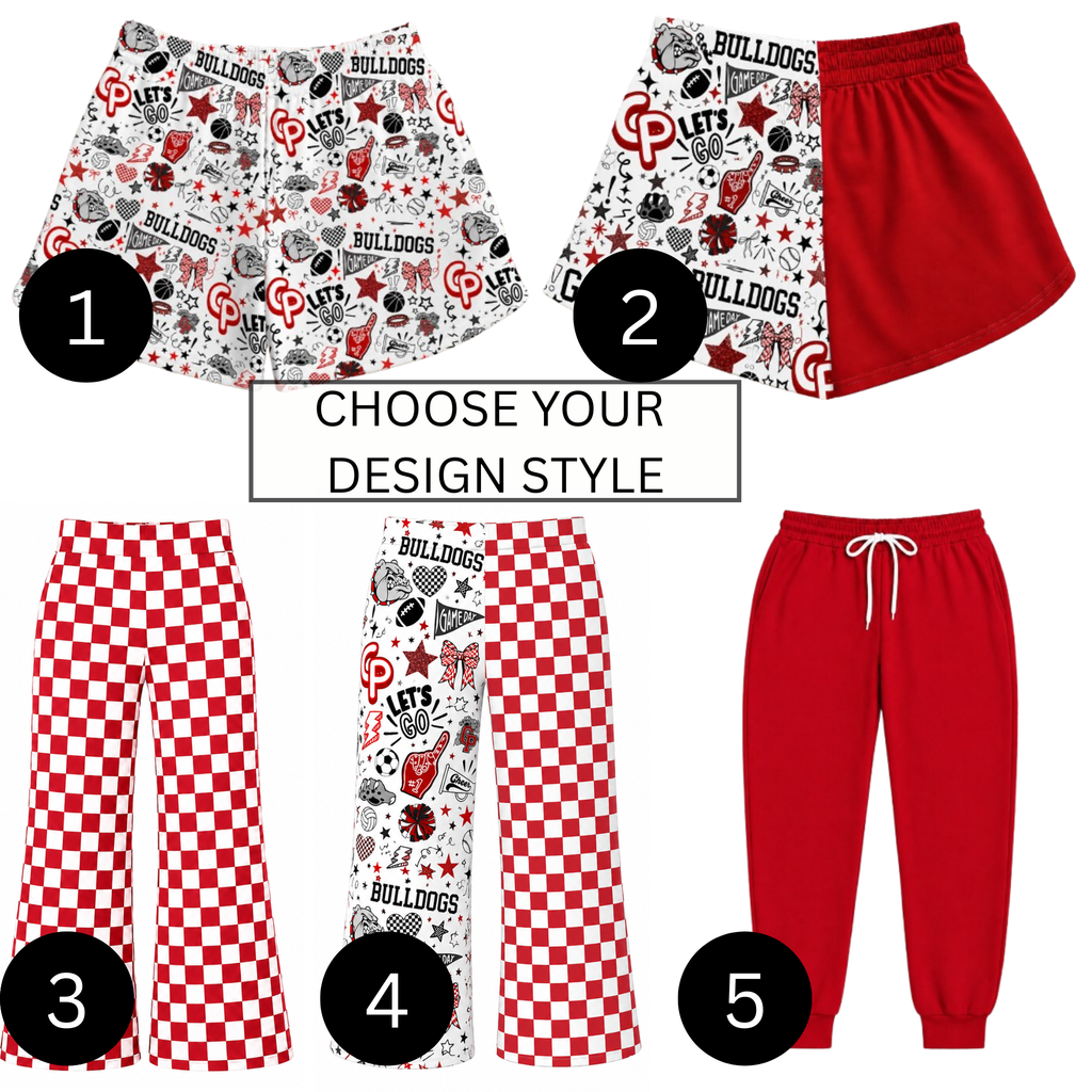 Crown Point varsity doodle