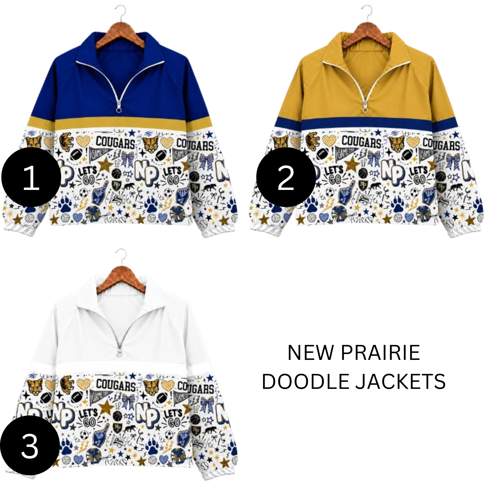 New Prairie varsity doodle