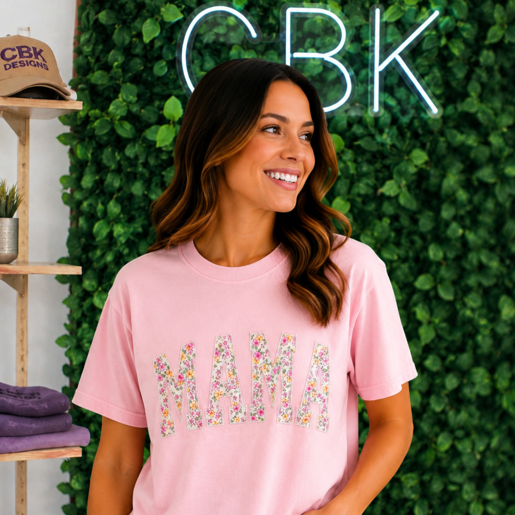 MAMA pink floral