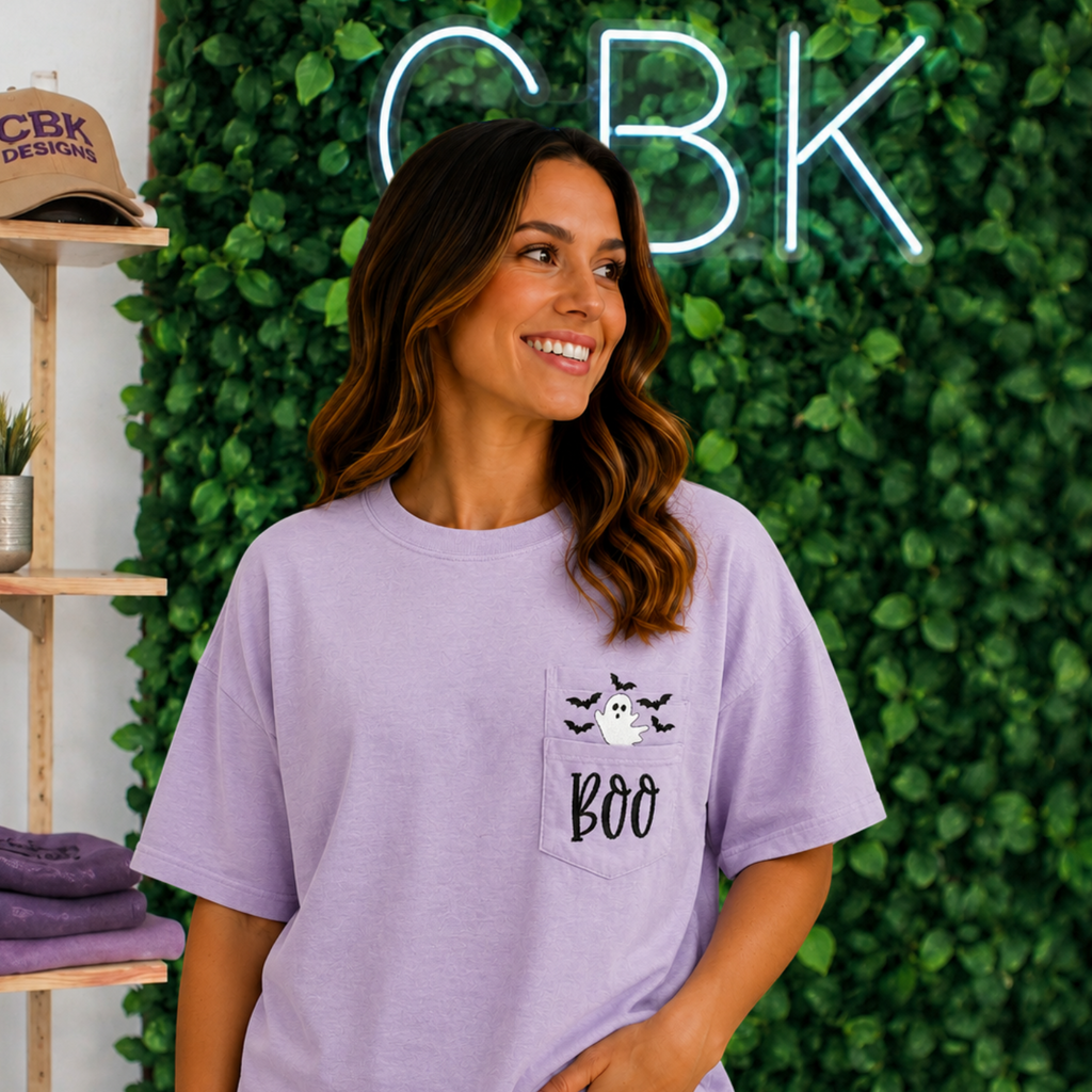 Boo pocket T