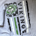 Vikings printed flag